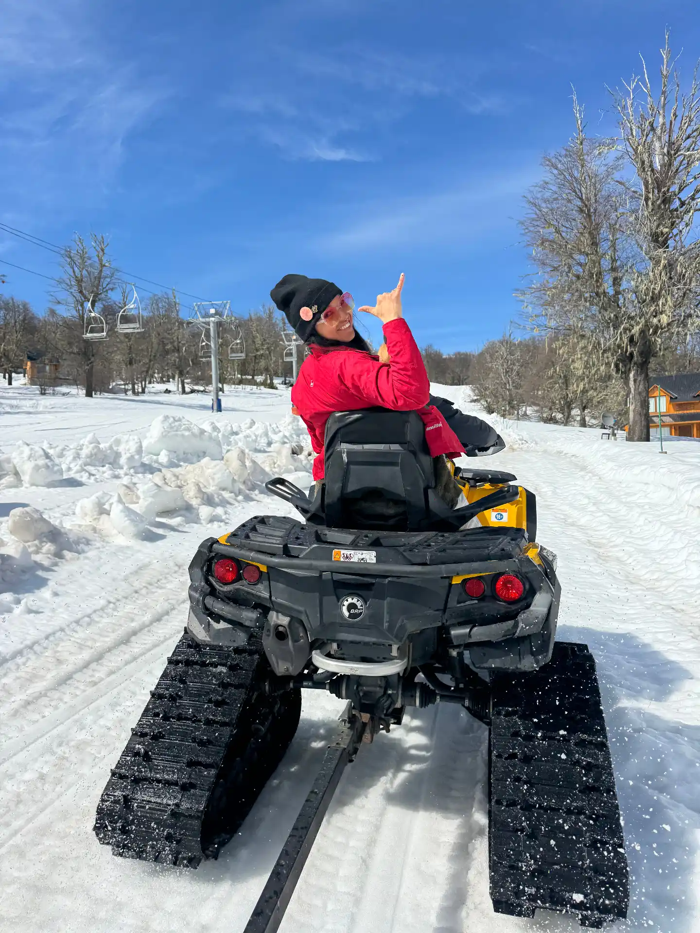 Snowmobiling
